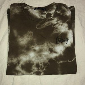 Tie dye Obey Tee Shirt